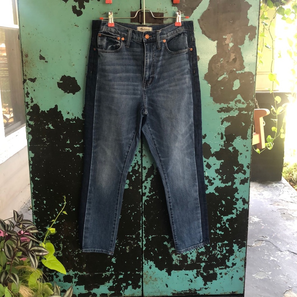 •Madewell ‘Tuxedo’ Jean•